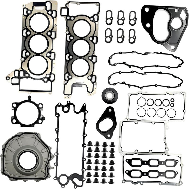 DINGKA طقم حشوات رأس أسطوانة المحرك AJ126 306PS يناسب جاكوار F-Pace 17-20/ XE 16-19/ XJ 14-19، 14-19 لاند روفر ديسكفري/ رينج روفر 3.0L V6 استبدال OE AJ126 306PS - Image 1